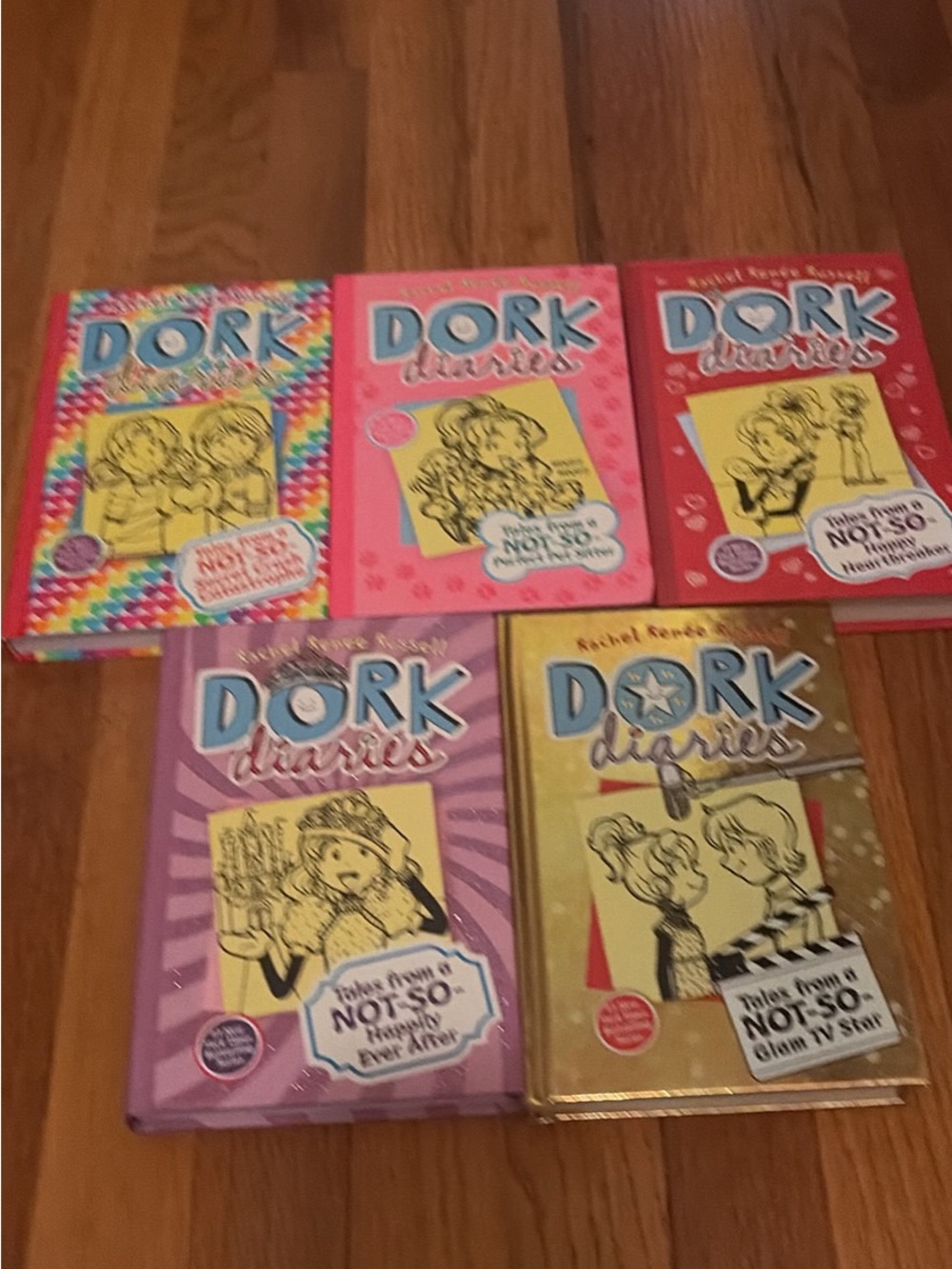 Dork Diaries Book Set - Colorful Covers